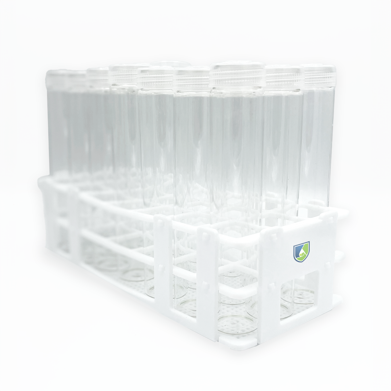 Test Tubes in vertical rack